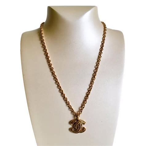 chanel double c necklace replica|chanel double c for sale.